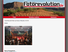 Tablet Screenshot of fotorevolution.de